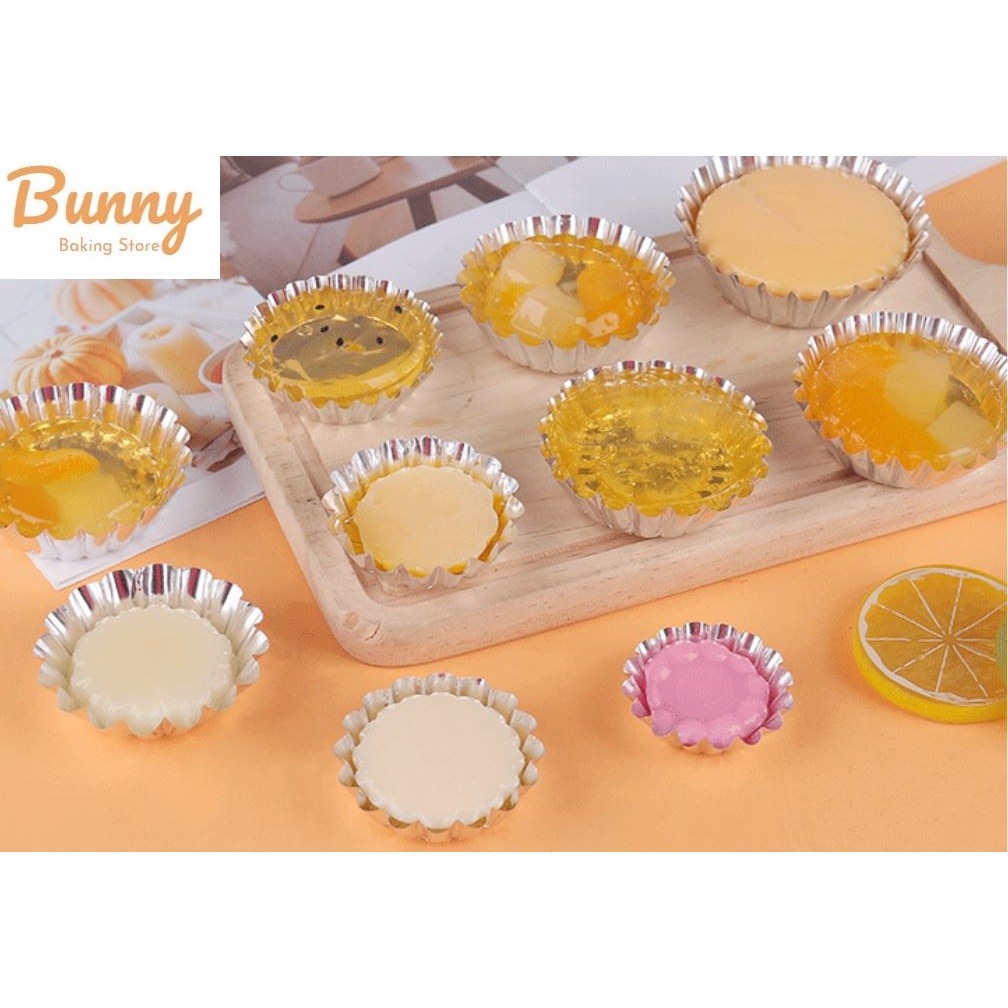 Khuôn nhôm làm bánh tart trứng