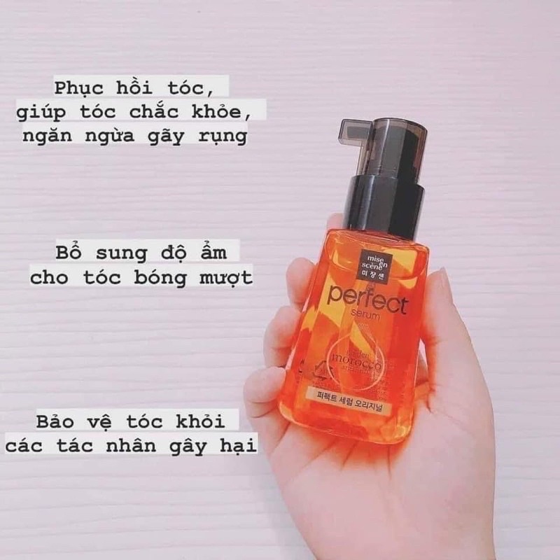 Dầu dưỡng tóc Perfect Miseen Scene Korea phục hồi hư tổn chai 70ml - CO051
