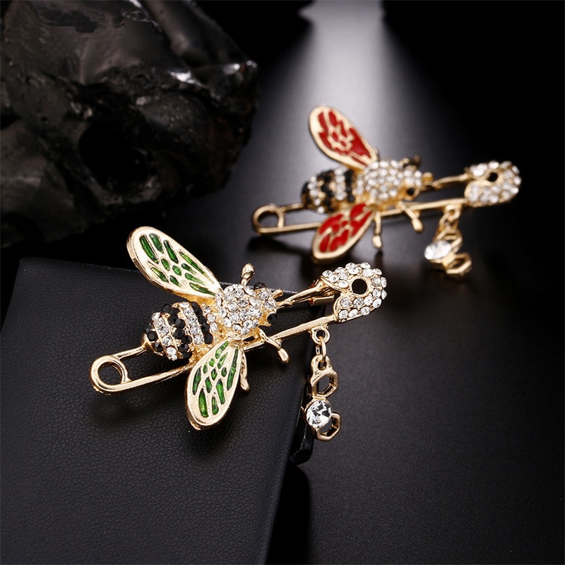 Ghim Cài Áo Hình Chú Ong Phong Cách Retro Thời Trang Cho Nam Nữ