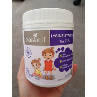 Tăng chiều cao Lysin dạng bột cho bé từ 1 tháng tuổi - Bioisland Úc