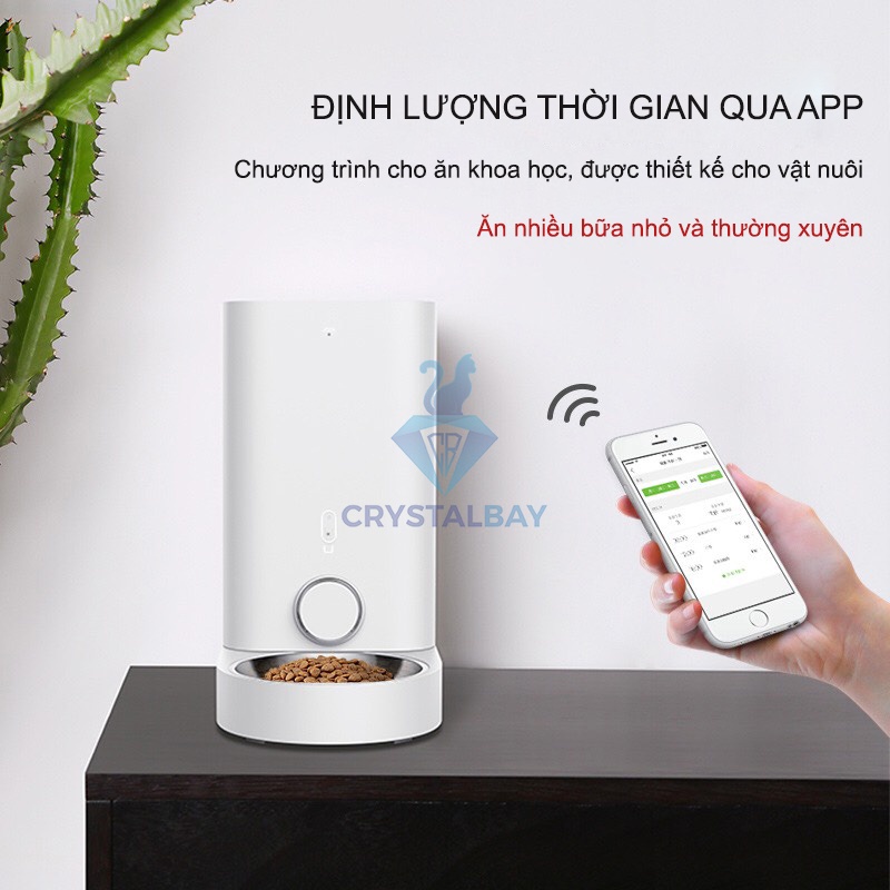 MÁY ĂN TỰ ĐỘNG CHO CHÓ MÈO CHÍNH HÃNG PETKIT ELEMENT 3- FRESH ELEMENT MINI