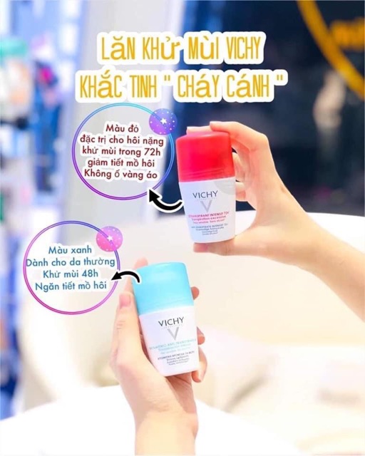 Lăn Khử Mùi Vichy 50ml