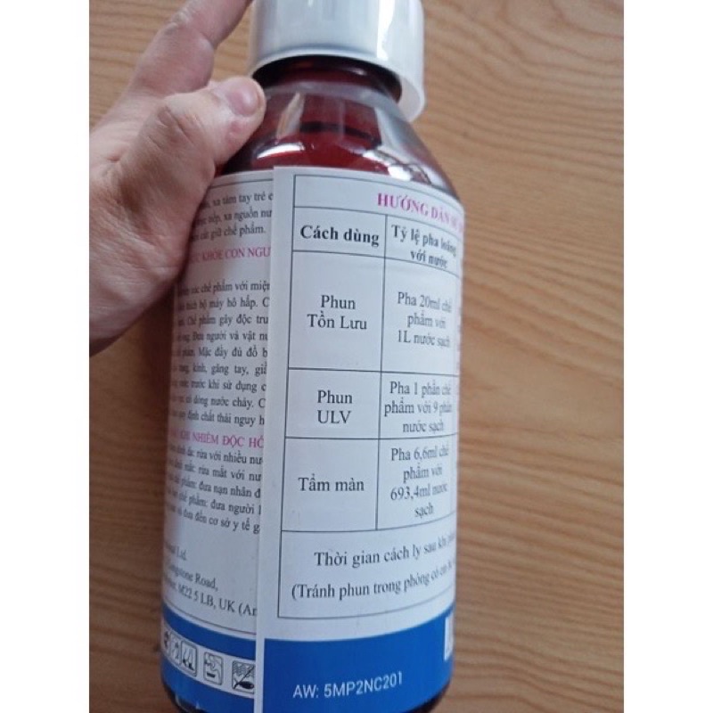 Thuốc diệt côn trùng map permethrin 50ec chai 1000ml