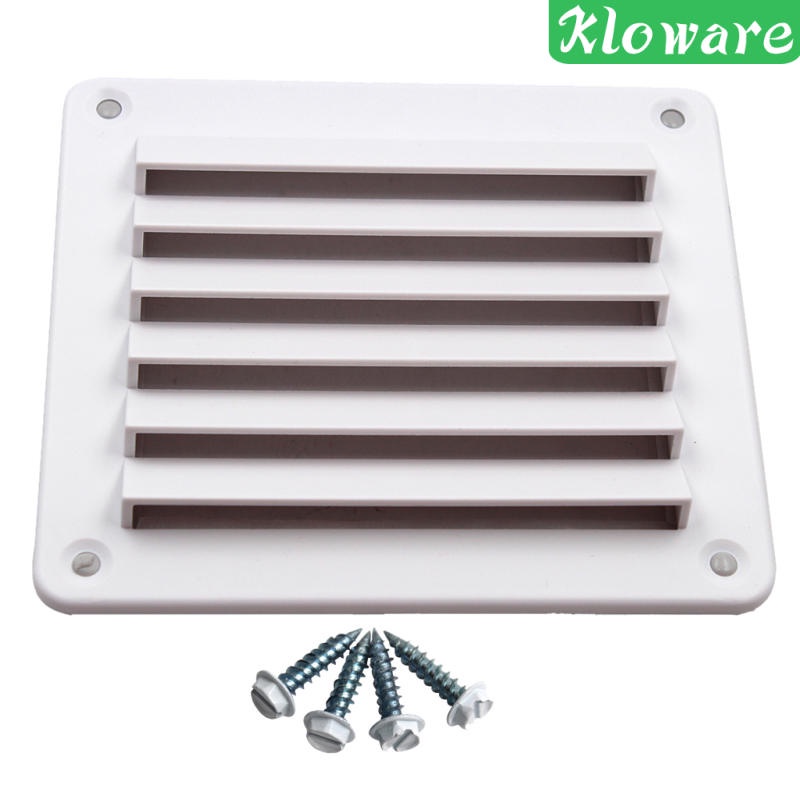 Phụ kiện thông gió hình chữ nhật bằng nhựa ABS cho thuyền RV Marine - 140mm x 125mm