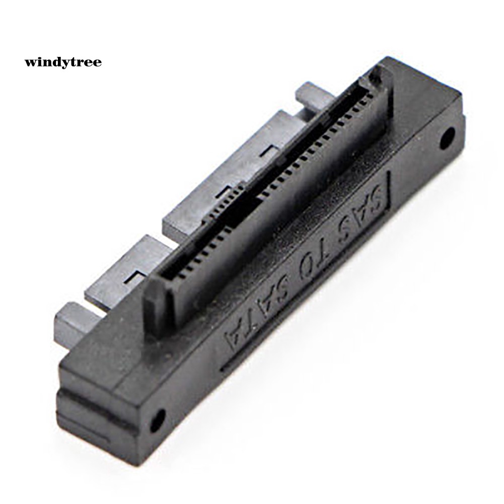 【WDTE】SFF-8482 SAS 22 Pin to 7+15 Pin SATA Male HDD Hard Drive Adapter 90 Degree Angle