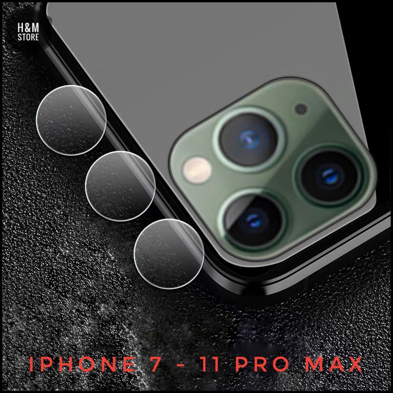 Cường Lực Camera iPhone 13 Pro Max / iPhone 12 Pro / iPhone X / Xr /XS / XS Max / 11 / 11 Pro / 11Pro Max