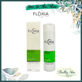   Mã COSBAUH3 giảm 8% đơn 300K   200mL  SỮA RỬA MẶT CHO DA MỤN FLOXIA GEL PURIFIANT PURIFYING 
