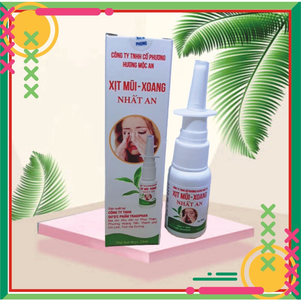 Dung dịch xịt xoang mũi nhất an