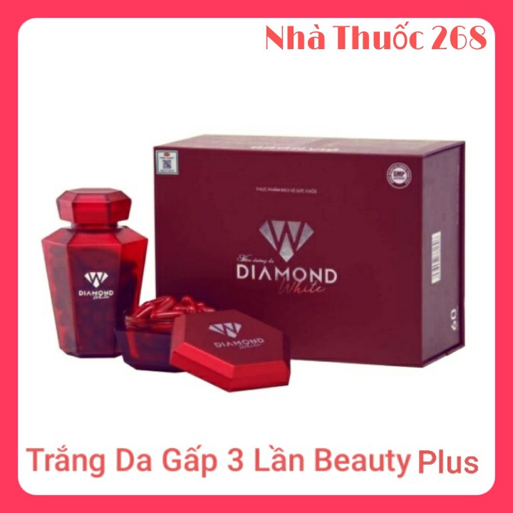 Diamond White - Trắng Da gấp 3 lần Beauty Plus ❤  Free Ship❤ [SP chính hãng]