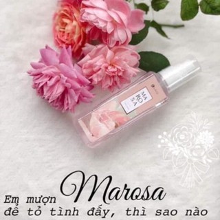 Sữa Rửa Mặt Marosa Trắng Da Dạng Gel Hoa Hồng Tươi Mẫu Mới 100ml Laco