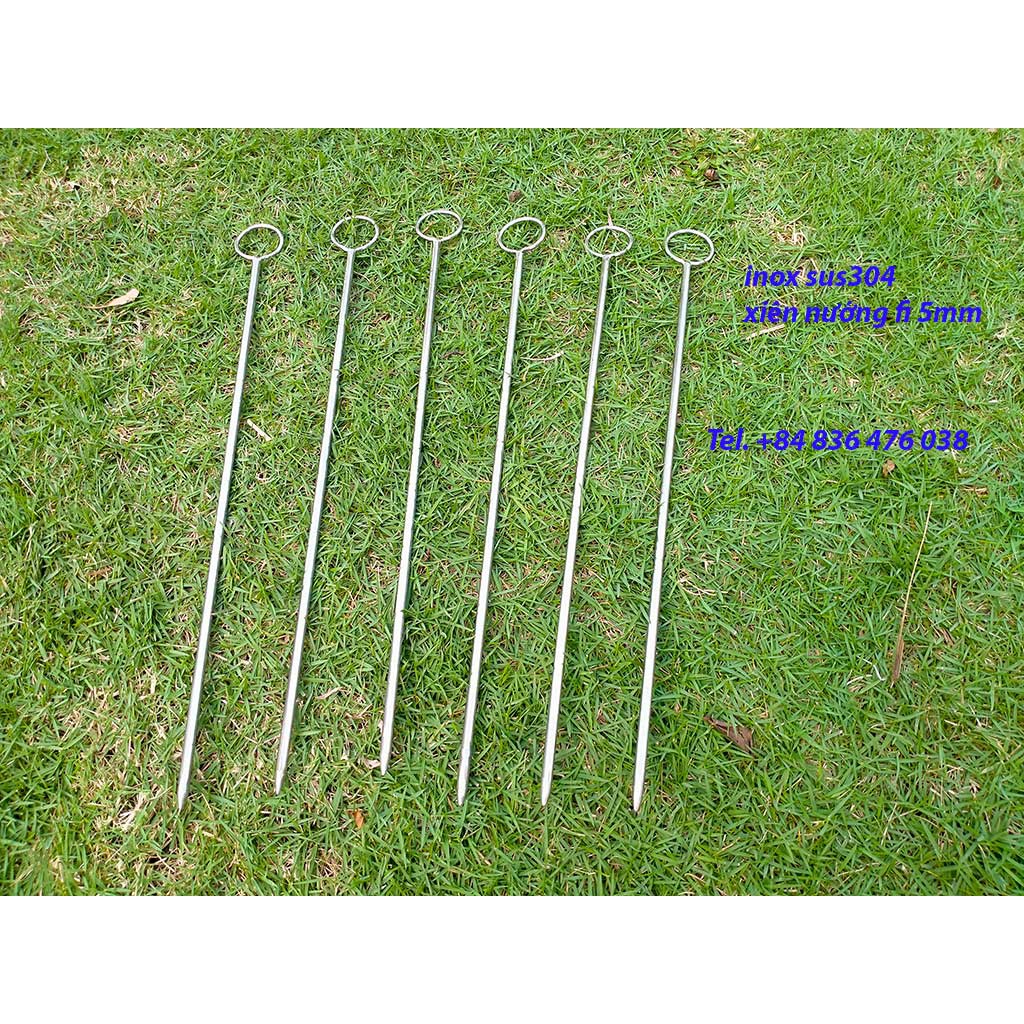 nướng cá, gà, nướng các loại thịt bằng inox sus304 - hoàn ngay 200% nếu bị gỉ sét