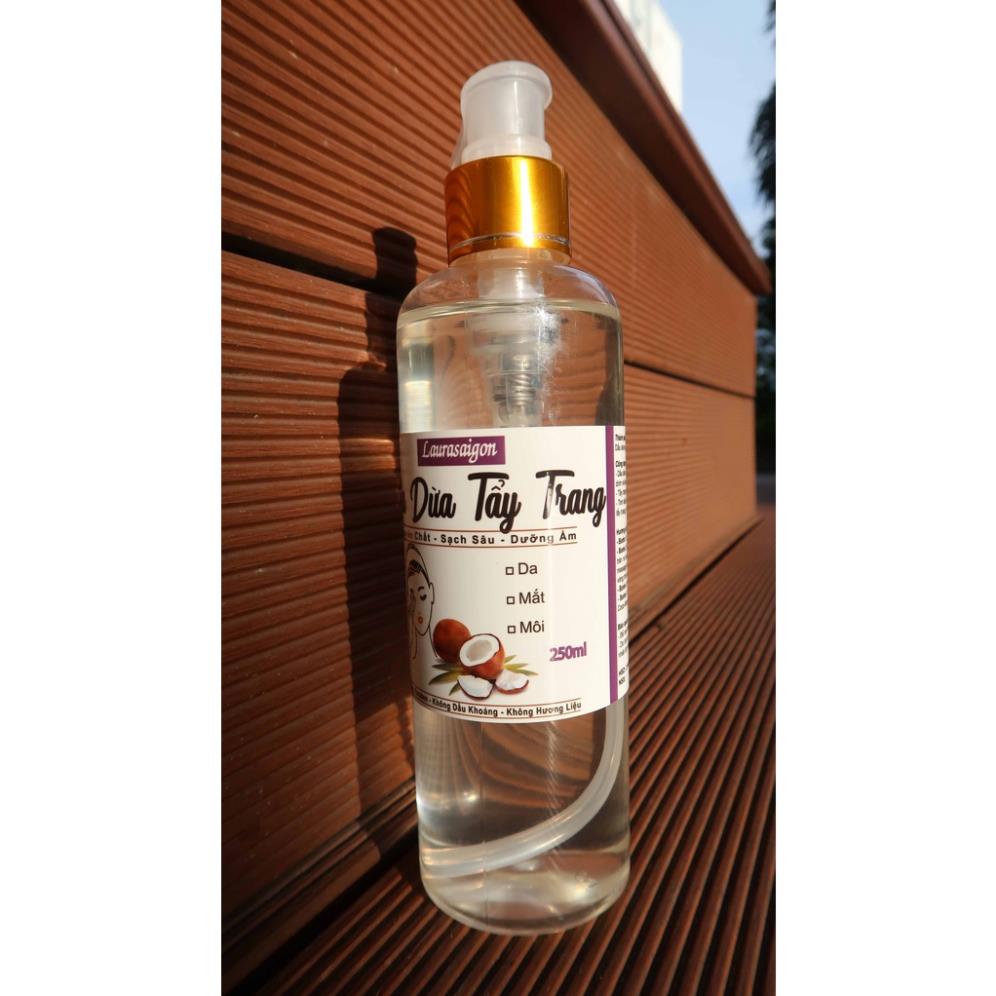 [Sale - 2023] Dầu dừa trắng trong làm Xà Bông + Mỹ Phẩm ép lạnh tách ly tâm 1 lít