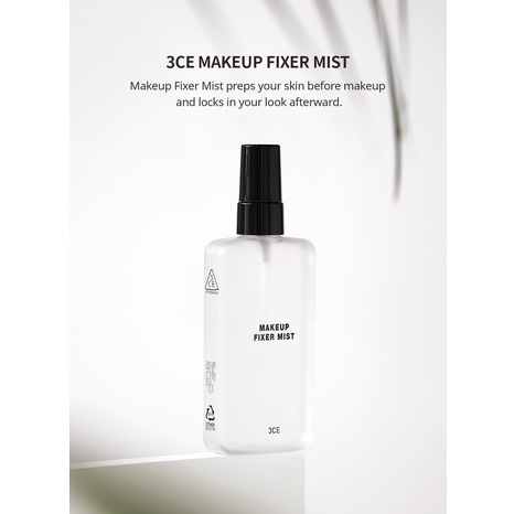 Xịt khóa lớp nền trang điểm 3CE MAKEUP FIXER MIST - 3CE VietNam Leemin | BigBuy360 - bigbuy360.vn
