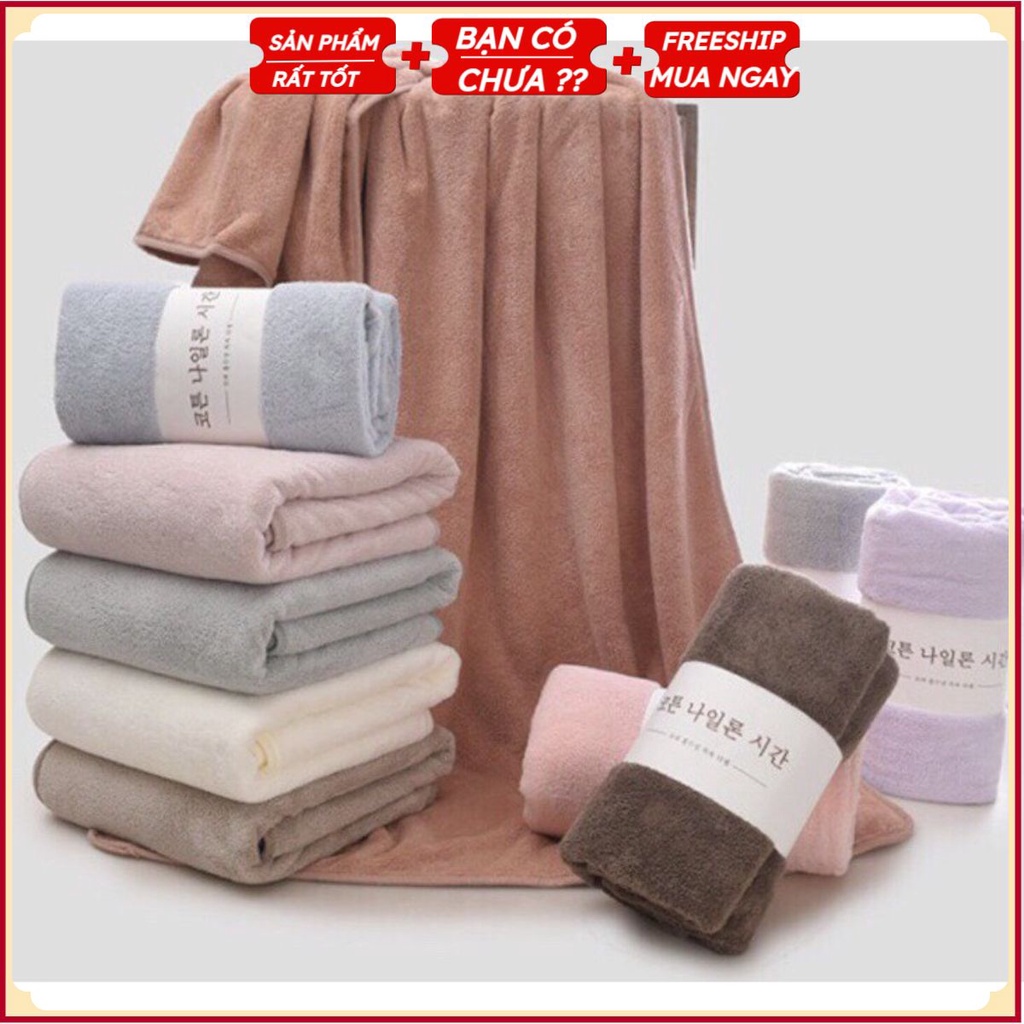 PVN3212 - Khăn tắm 140*170 xuất Nhật SIÊU MỀM MỊN LOẠI 1 #khantam