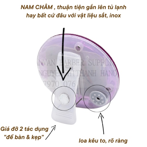 Đồng hồ hẹn giờ (Mẫu dùng pin)