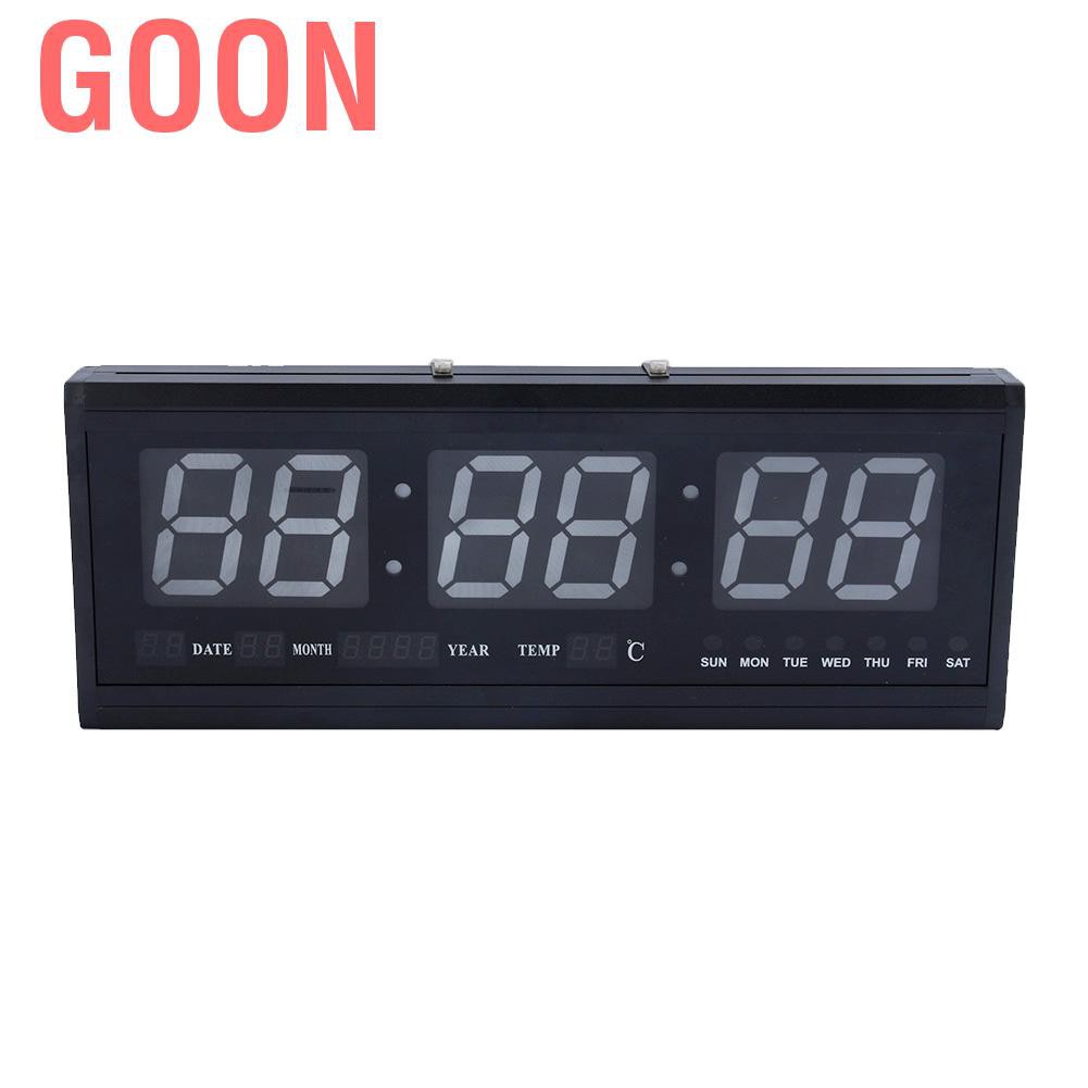 GOON Đồng Hồ Điện Tử Hiển Thị Ngày Giờ 24 / 12 Giờ