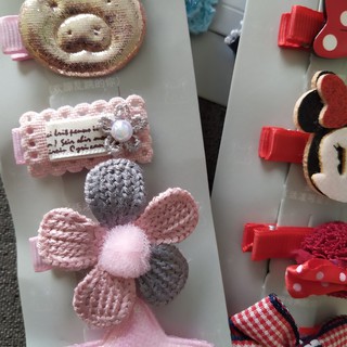 Set 5 kẹp tóc bé gái