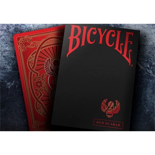 Bộ bài tây Bicycle Scarab Ruby (Limited Edition) Playing Cards [Hàng Mỹ]