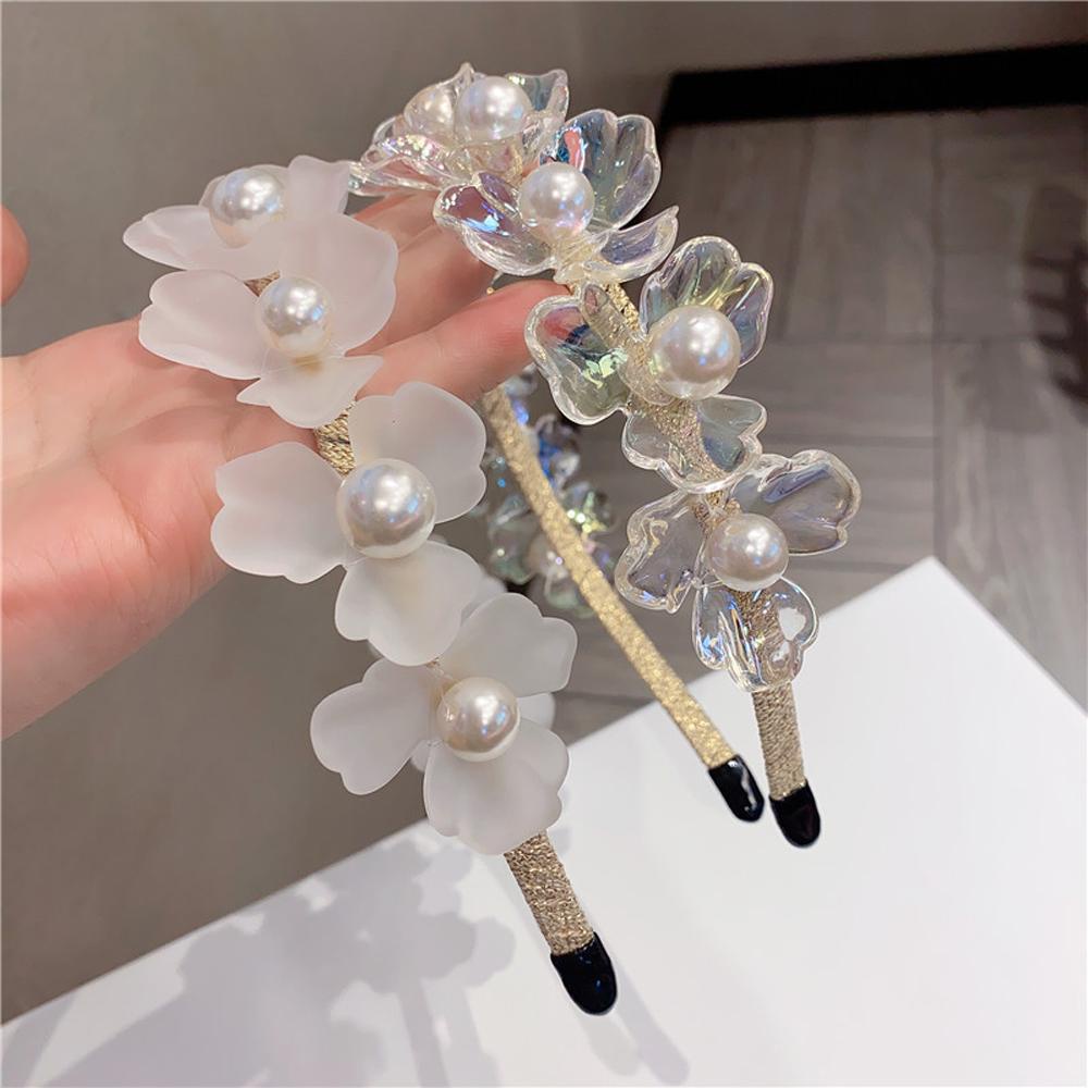 Băng Đô Bện Hoa Chống Trượt Ngọt Ngào Cho Nữ