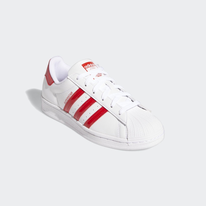 Giày Superstar &quot;Cloud White / Scarlet&quot; FX8729 - Hàng Chính Hãng - Bounty Sneakers