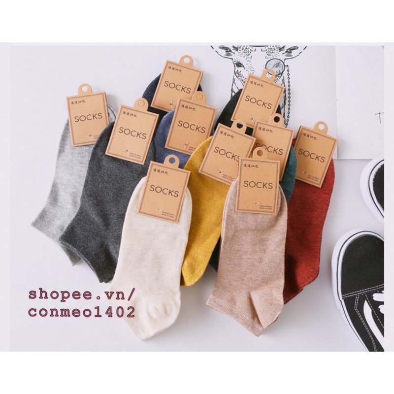 SET TẤT CỔ THẤP TẤT NAM NỮ