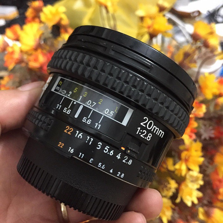 Ống kính Nikon AF 20f2.8 lấy nét tự động cho một số máy Crop và FF Nikon