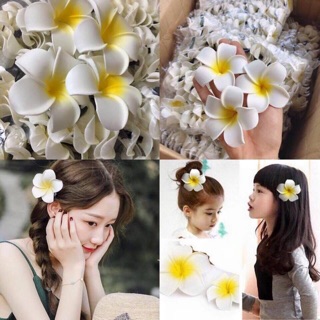 Combo 50 kẹp tóc hoa sứ size 7cm