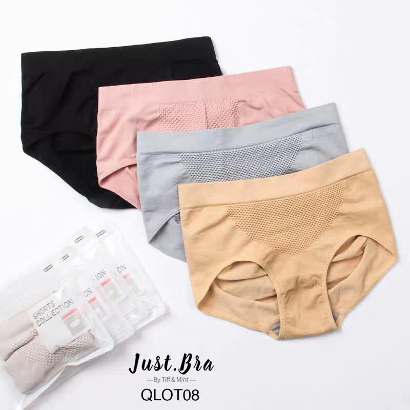[Mã WABRJM12 giảm 10% đơn 99K] Quần lót nữ Just Bra thun thông hơi mềm mại QLOT08 | BigBuy360 - bigbuy360.vn