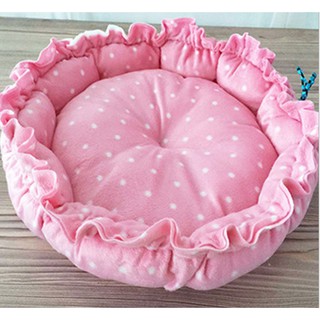 Đệm tròn dây rút size to cho chó mèo