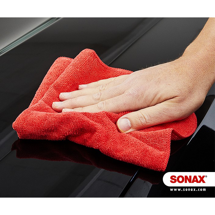 Khăn lau bóng sơn xe Sonax Microfibre Cloth Ultrafine