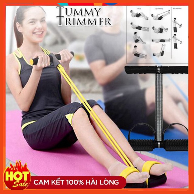 - Dây kéo tập lưng bụng Tummy Trimmer - Dây kéo tập tummy [GIAO 2H]