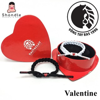 [Có sản] Vòng Tay Ras Cặp Valentine [Tặng móc khoá + Full Box][Hình Thật]