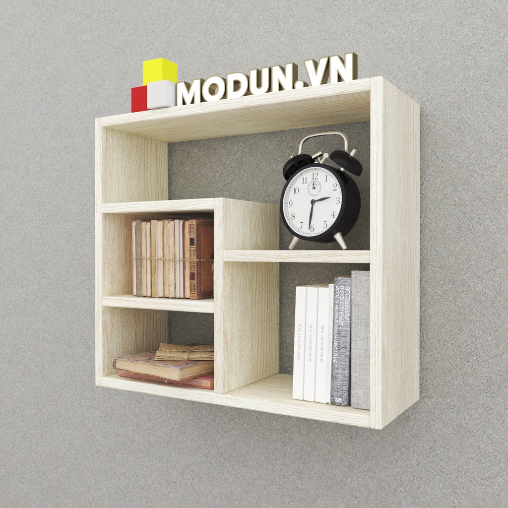Kệ sách trang trí treo tường MKK-016- MODUN.VN