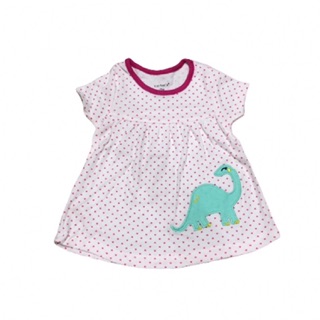 Áo Thun Bé Gái Thêu Đắp Hình Thú 9kg - 19kg