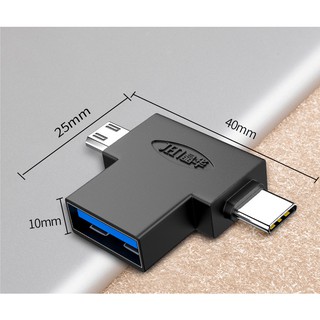 CÁP OTG 2 TRONG 1 RA USB CHO ANDROID JINGHUA S132