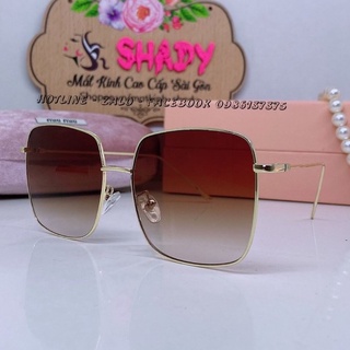 Mắt Kính Miu Miu Nâu Vuông Cao Cấp Cho Nữ Full Box