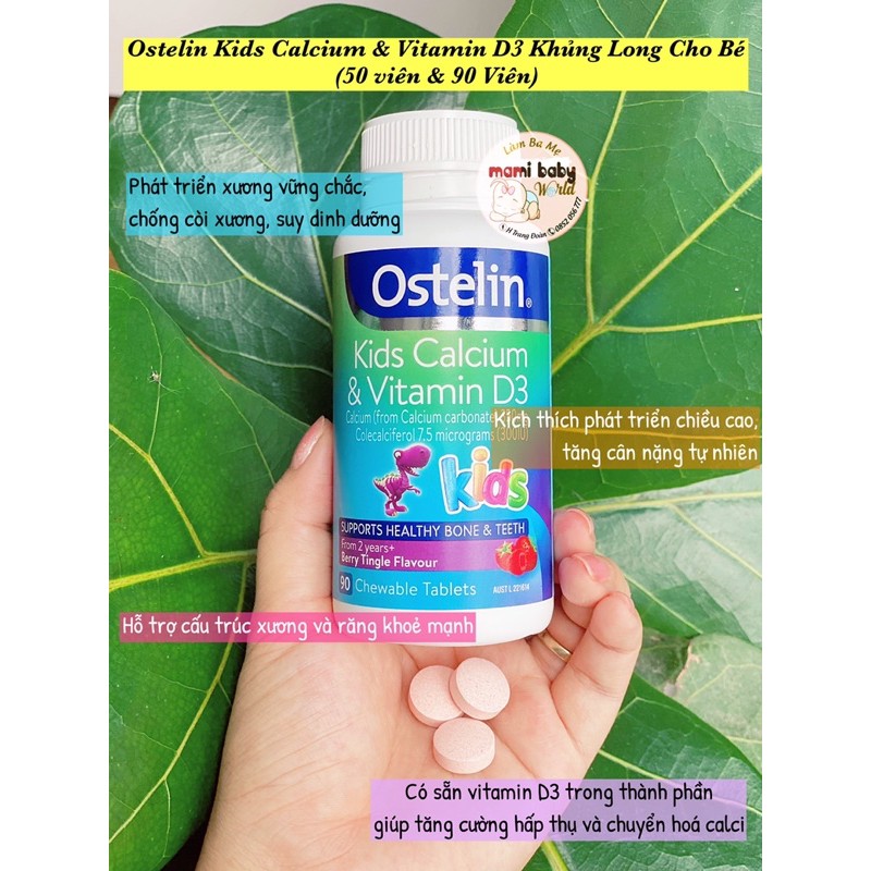 Ostelin khủng long 50v & 90v
