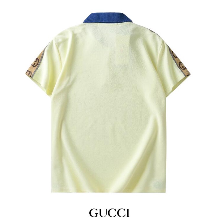 Gucci Áo Thun Polo Tay Ngắn Chất Liệu Cotton Cao Cấp Thời Trang Dành Cho Cả Nam Và Nữ | BigBuy360 - bigbuy360.vn