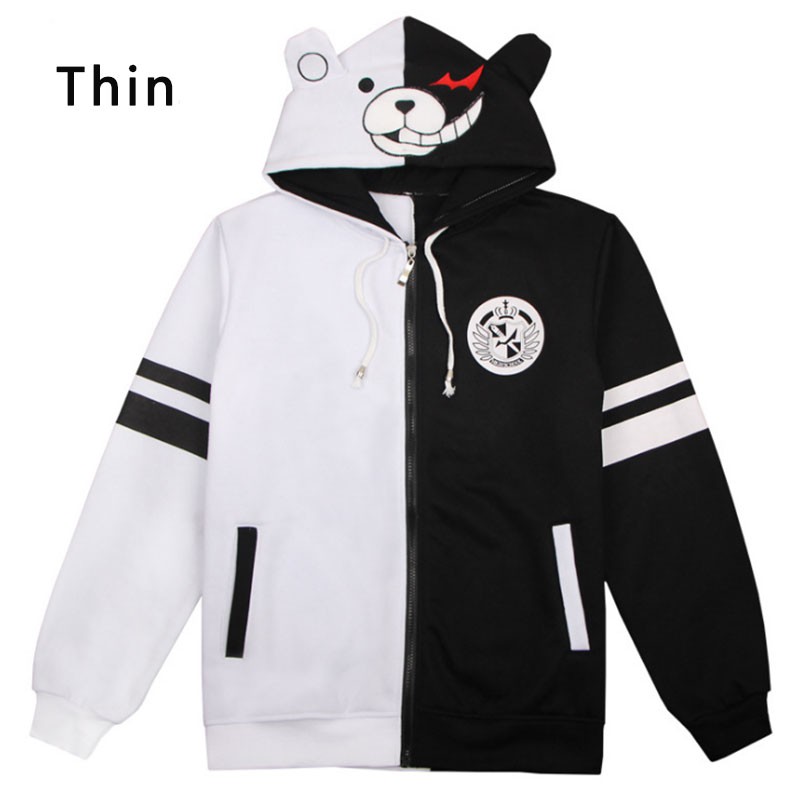 Áo khoác hóa trang nhân vật Monokuma trong Danganronpa: Trigger Happy Havoc Cosplay