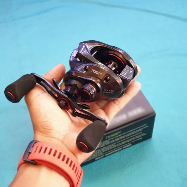 Noeby Nonsuch Pro - Máy ngang câu lure cá lóc, chẽm, mú - Drag 8kg