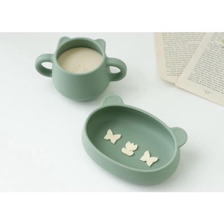 SET KHAY VÀ CỐC GẤU MODUI BLUEMAMA