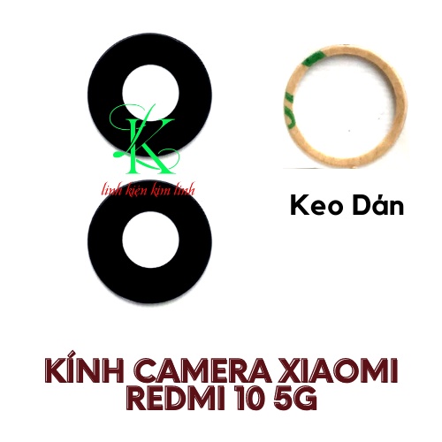 Kính camera xiaomi redmi 10 5g có sẵn keo dán