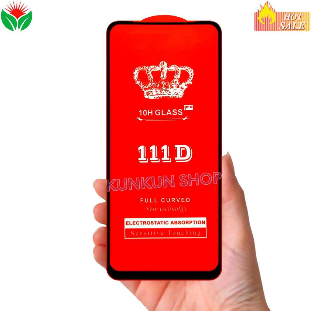 [Loại Mới] Kính Cường Lực Realme X/ X2/ X2 Pro - Full màn hình 111D - Độ cứng 10H - Bảo hành 1 đổi 1 [hot]