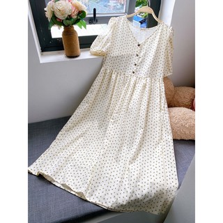 Tiệm Tana - Đầm babydoll hoa nhí vàng