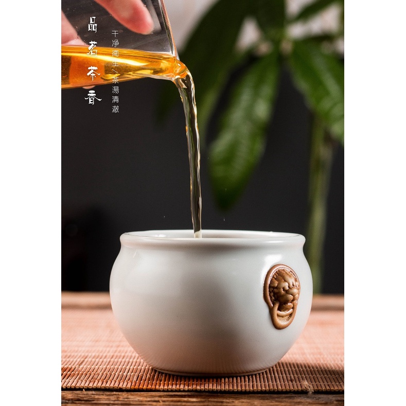 Chén Sứ Cảnh Đức Men Ngọc 200 ml (Chén Chủ)