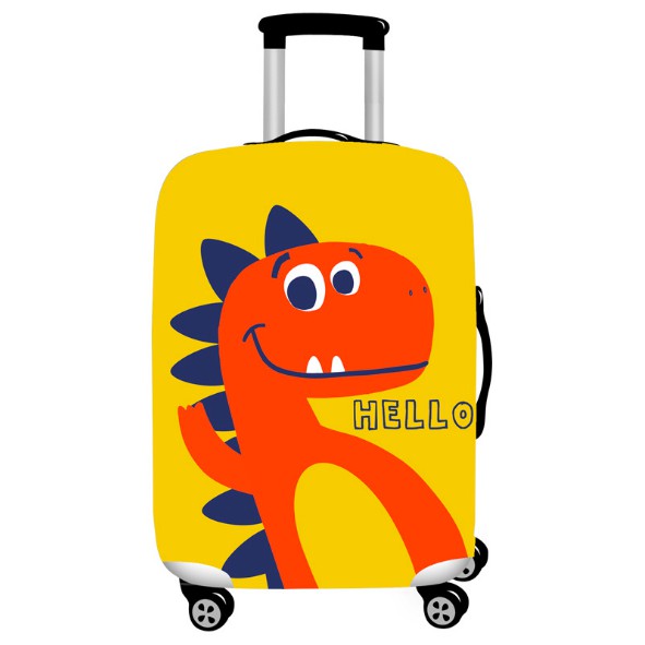 Túi bọc vali - áo bọc vali cao cấp khoá kép vải thun dày chống nước co giãn 4 chiều - Elastic suitcase protective cover