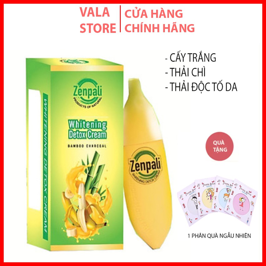 [Chuẩn] Chuối Cấy Trắng Zenpali, Chuối Giảm Thâm, Chuối Thải Chì Zenbali Whitening Detox Cream 30gr | BigBuy360 - bigbuy360.vn