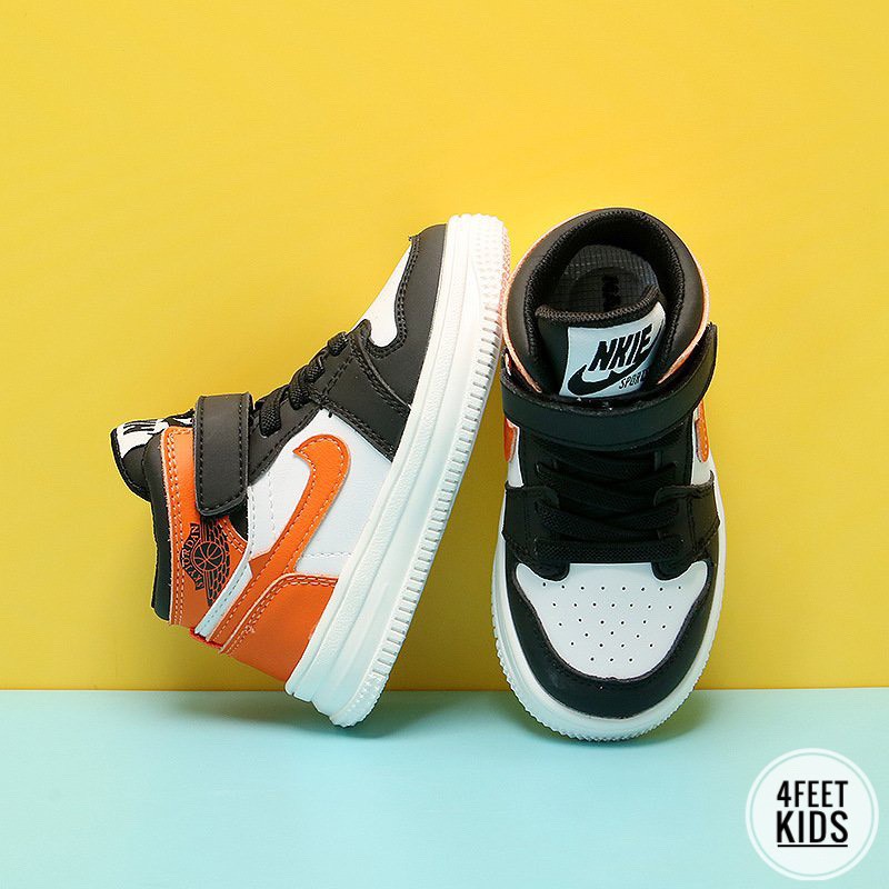 Sneaker J4 mix color cho bé trai bé gái từ 1-7 tuổi, mẫu siêu đỉnh 2022, outfit của bé - niềm tự hào của Ba Mẹ