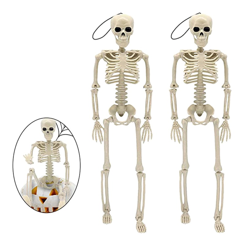 Đồ trang trí Bộ Xương Người Sống Động Treo Trang Trí Tiệc Halloween