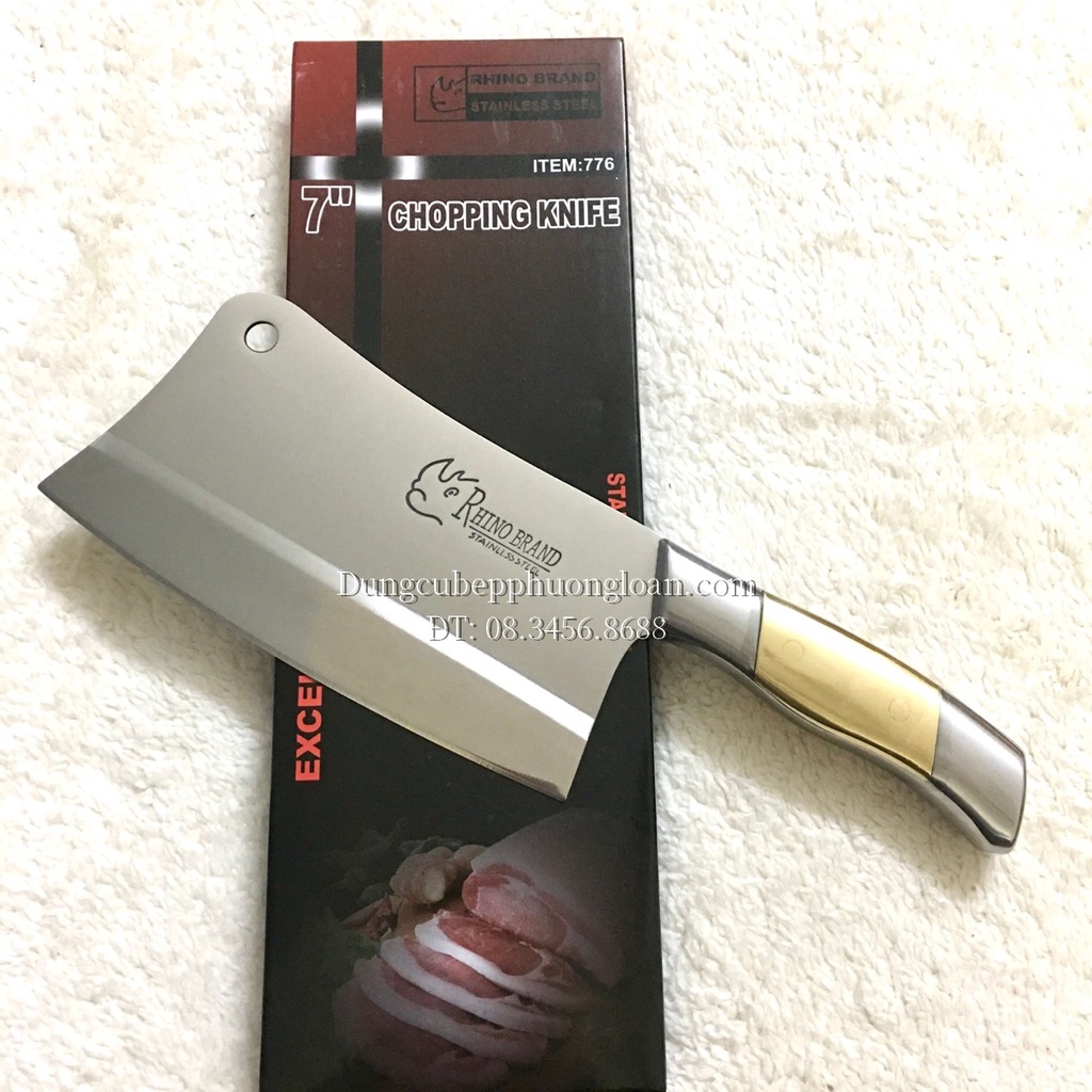 Dao chặt RHINO Thái Lan cán đồng 776, 976, 796 siêu sắc
